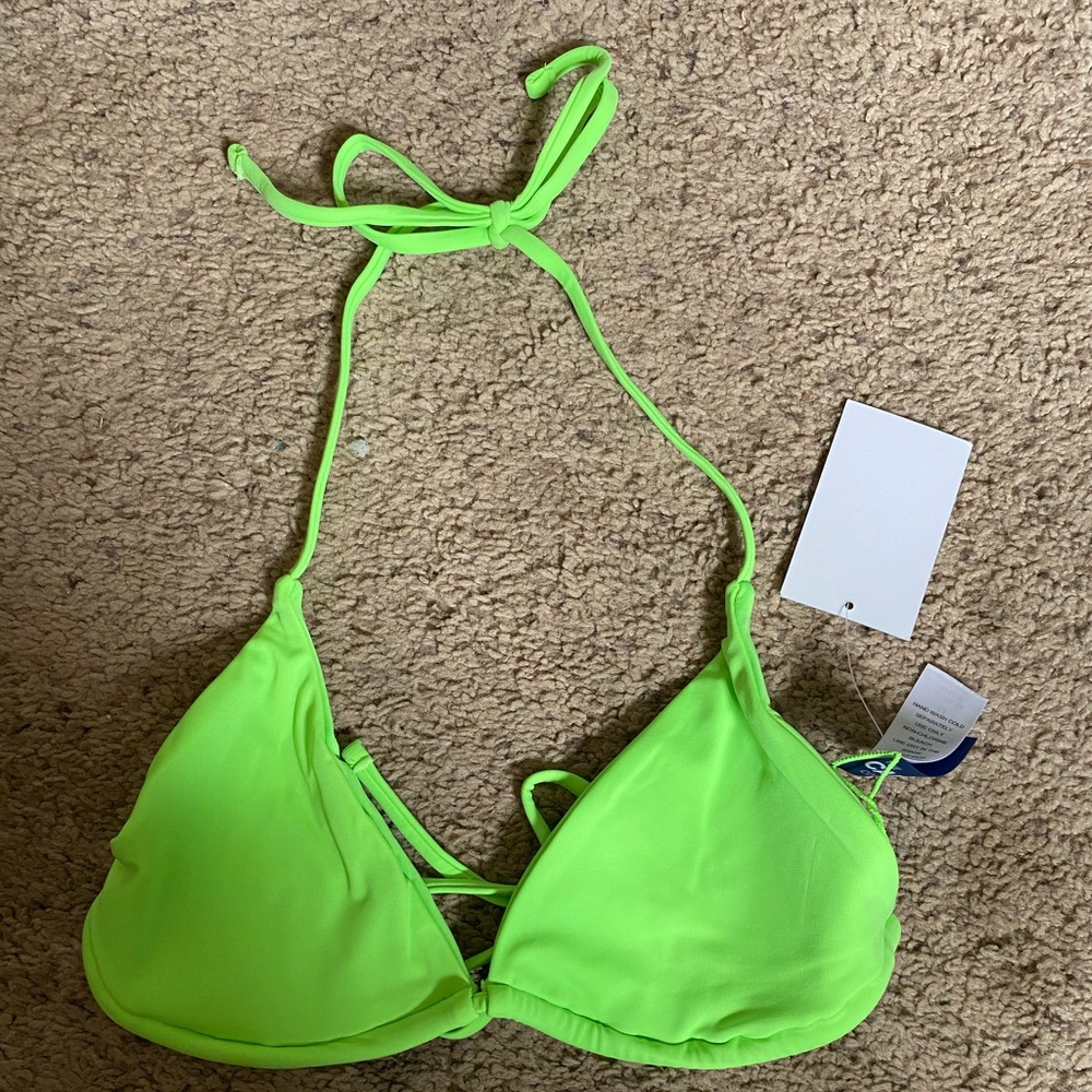 Classic triangle bikini top size medium